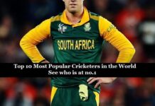 AB De Villiers- Top 10 Most Popular Cricketers in the World