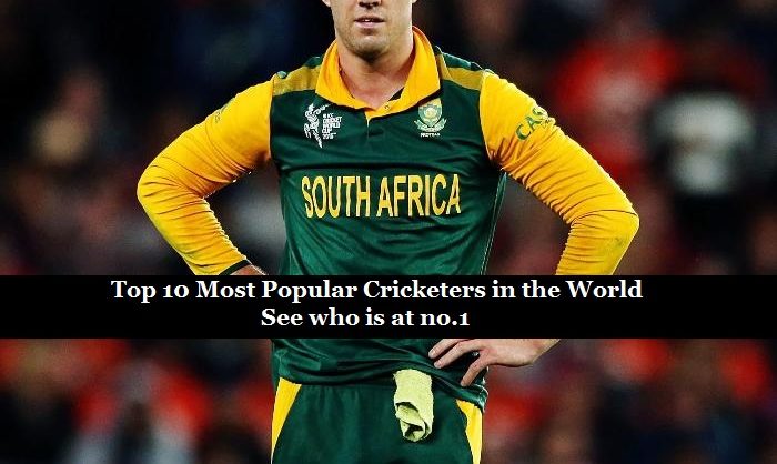 Top 10 Most Popular Cricketers in the World