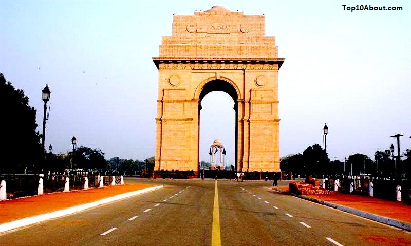India Gate Delhi, India- Top 10 Most Popular Places to Visit in Delhi