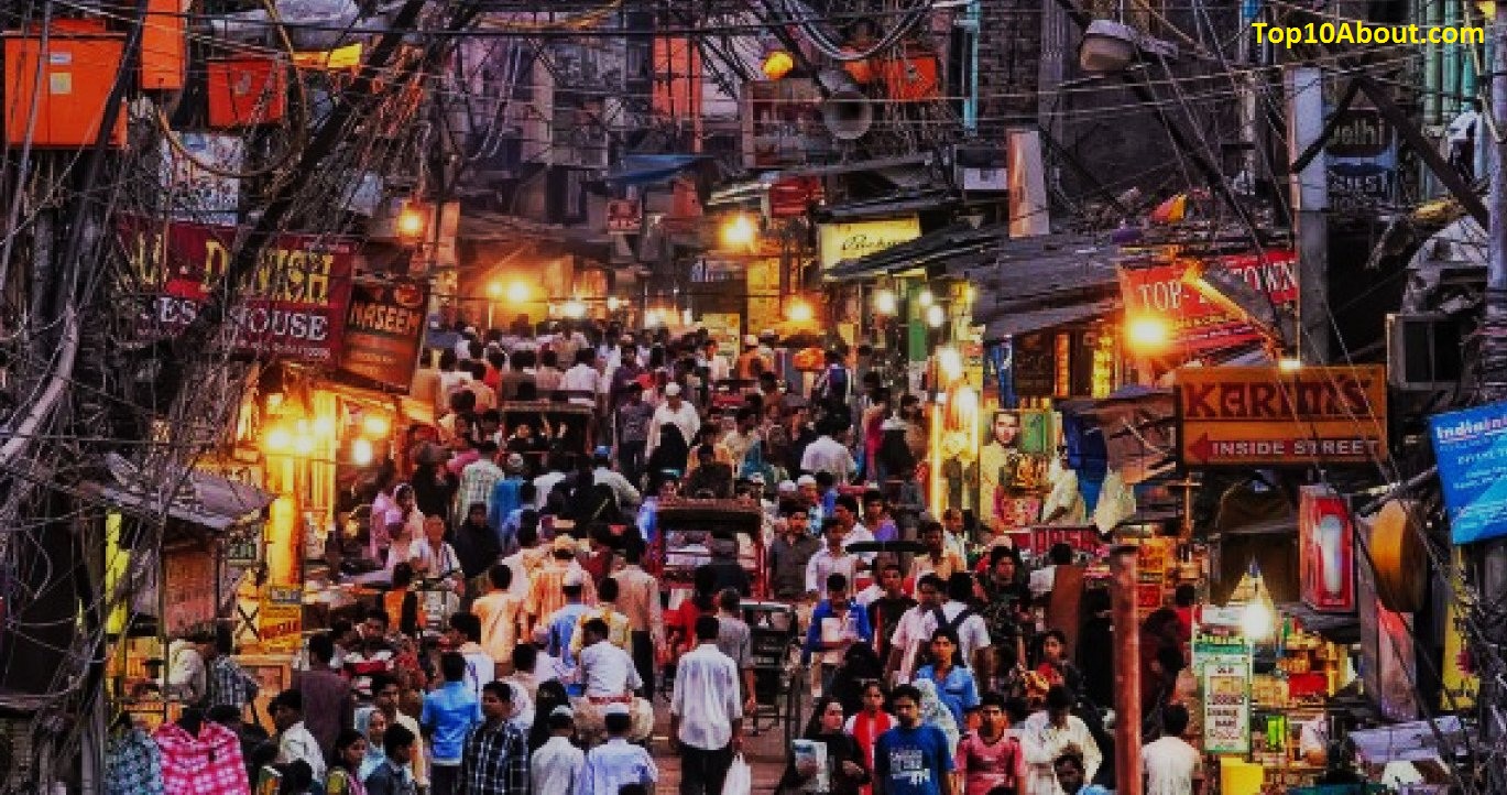 Chandni chowk Delhi, India- Top 10 Most Popular Places to Visit in Delhi