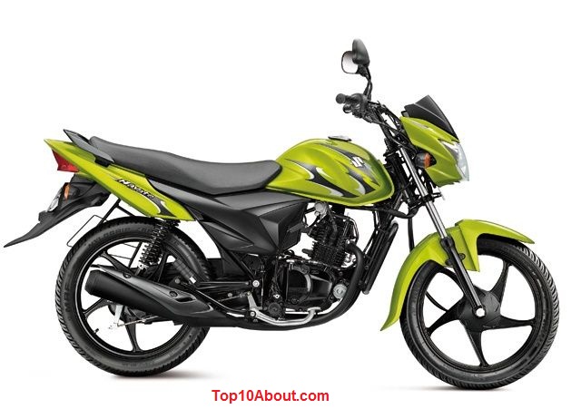 Suzuki Hayate- Top 10 Cheapest Bikes in India