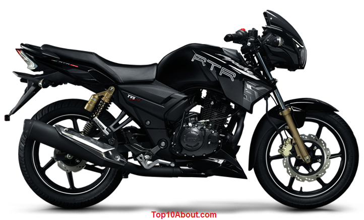 Apache RTR 180 ABS- Top 10 Best Bikes under Rs. 3 Lakhs in India