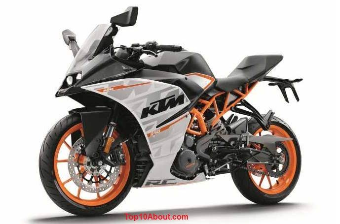 KTM RC390- Top 10 Best Bikes under Rs. 3 Lakhs in India