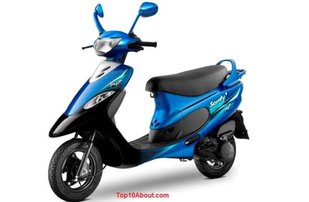 TVS Scooty Pep plus- Top 10 Best Scooty for Girls in India