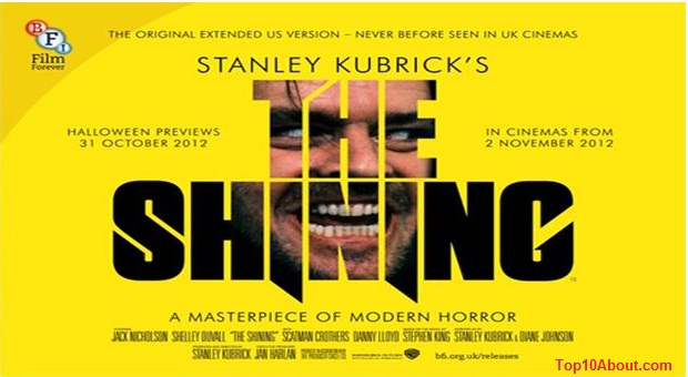 The Shining- Top 10 Hollywood Horror Movies of All Time