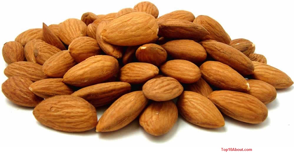 Almond- Top 10 High Protein Foods