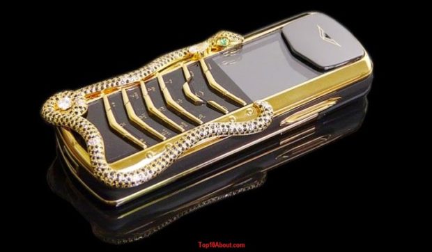 Vertu Signature Cobra- Top 10 Most Expensive Mobile Phones in the World