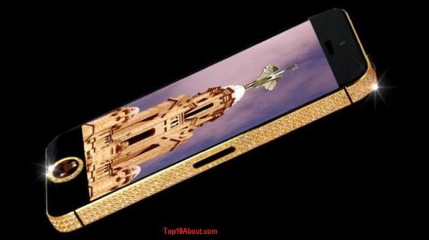 iPhone 5 Black Diamond- Top 10 Most Expensive Mobile Phones in the World