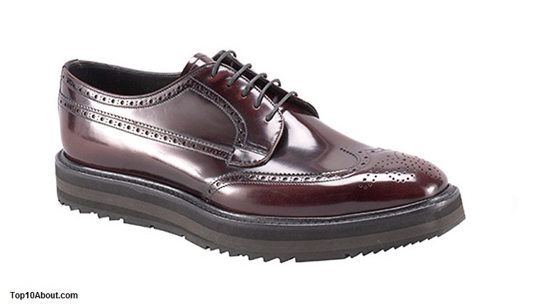 Prada- Top 10 Best Leather Shoes Brands in World