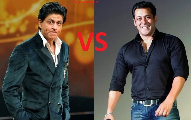 Shahrukh Khan Vs Salman Khan- Top 10 Biggest Bollywood Celebrity Fights of All Time