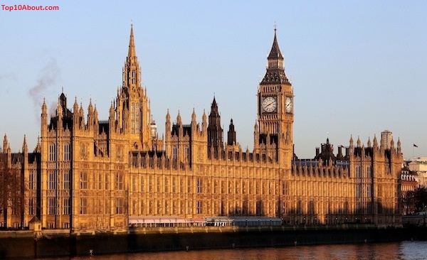 Palace of Westminster- Top 10 Best-Visiting Destinations in London