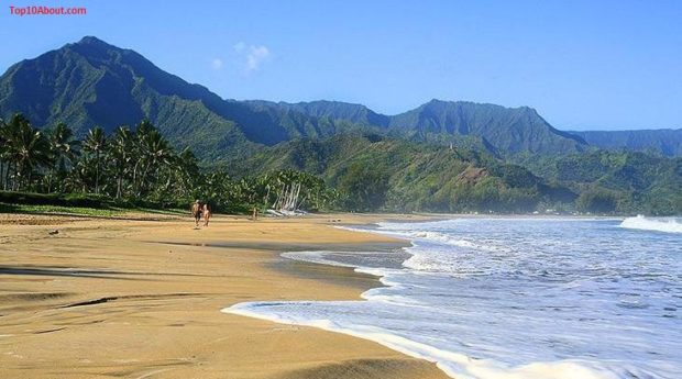 Hanalei Bay- Top 10 Most Beautiful Beaches in the World