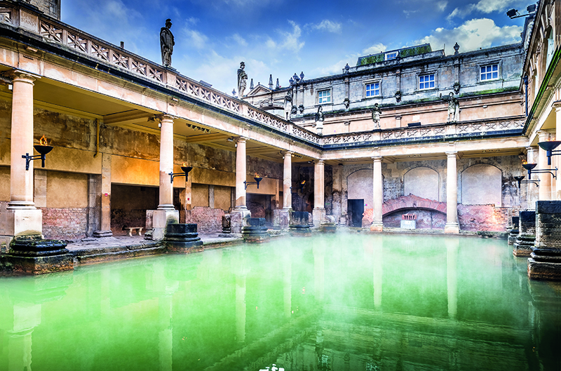 Roman Baths- Top 10 Latest Wonders of the World