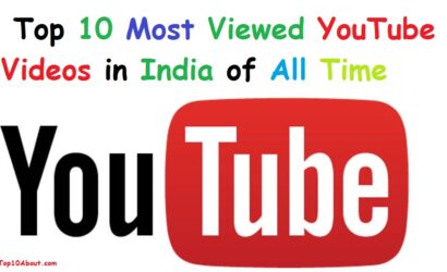 Top 10 Most Viewed YouTube Videos in India of All Time