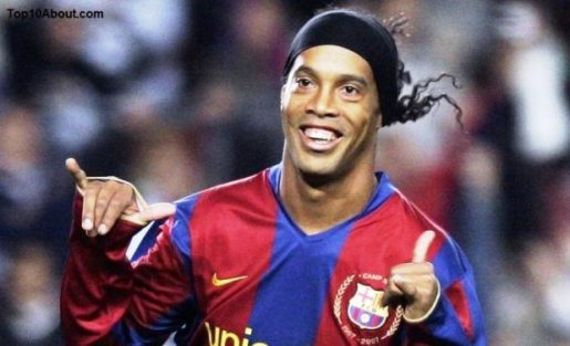 Ronaldinho- Top 10 Richest Footballers in the World