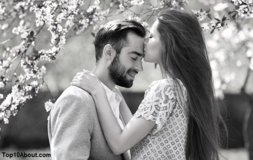 Forehead Kiss - Top 10 Most Sexiest Type of Kisses Ever