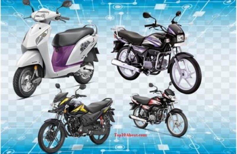 Top 10 Best-Selling Bikes and Scooters in India
