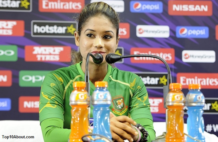 Jahanara Alam- Top 10 Most Beautiful Women Cricketers in the World 
