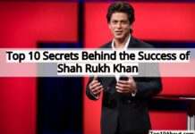Top 10 Secrets Behind the Success of Shah Rukh Khan