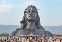 Adiyogi Shiva Statue- Top 10 Best Places to Visit in Coimbatore