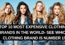 Top 10 Most Expensive Clothing Brands in the World