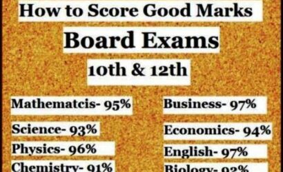 Top 10 Tricks to Score Good Marks in Board Exam