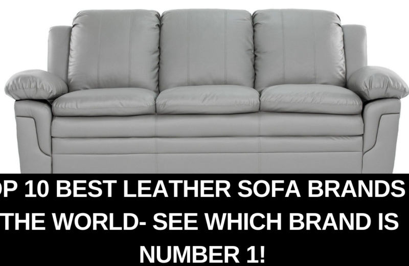 Leather Sofa Brands- Top 10 Best Leather Sofa Brands in the World