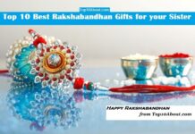 Top 10 Best Raksha Bandhan Gifts for your Sister