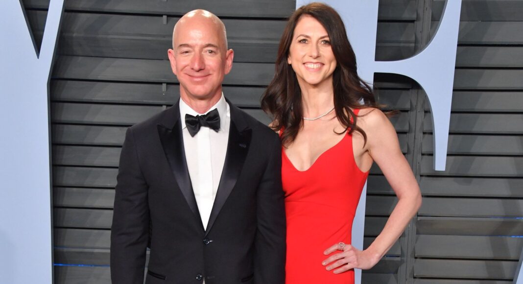 Jeff and MacKenzie Bezos- Top 10 Most Expensive Divorces in the World