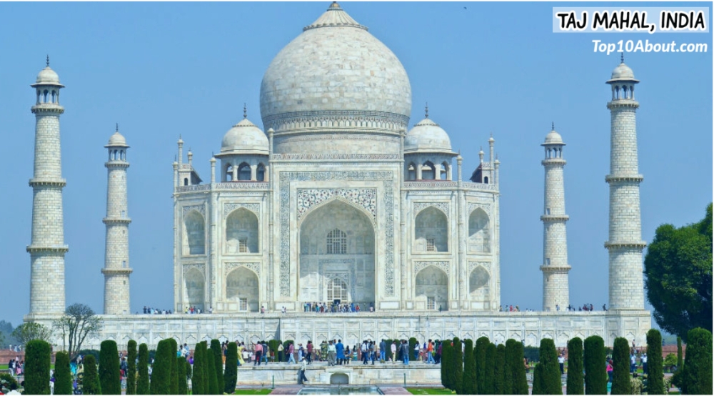 Taj Mahal- Top 10 Most Iconic Destinations in the World