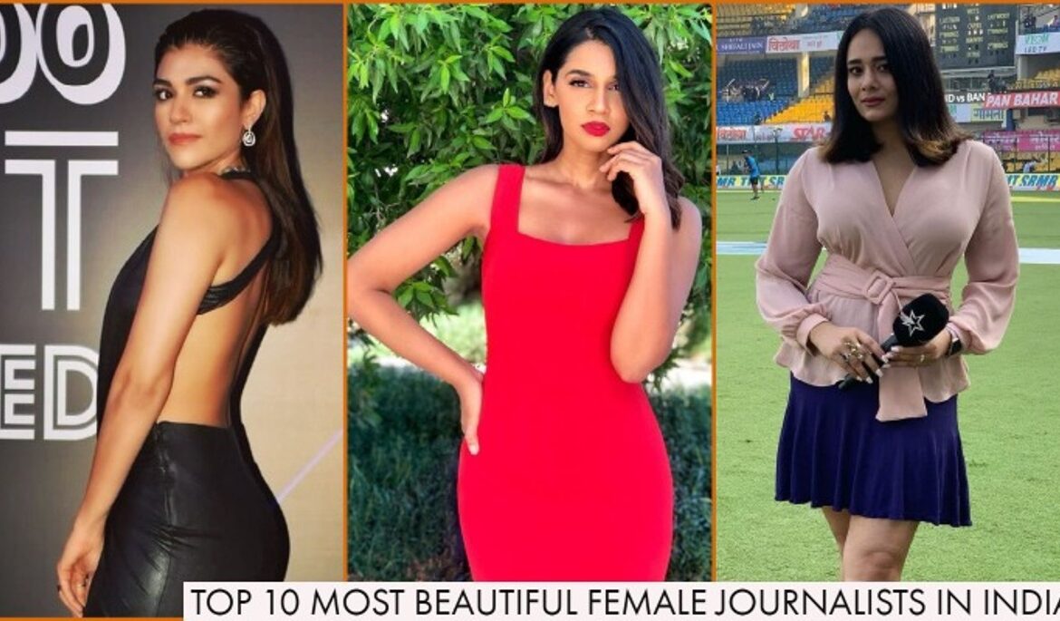 Top 10 Most Beautiful Female Journalists in India 2024