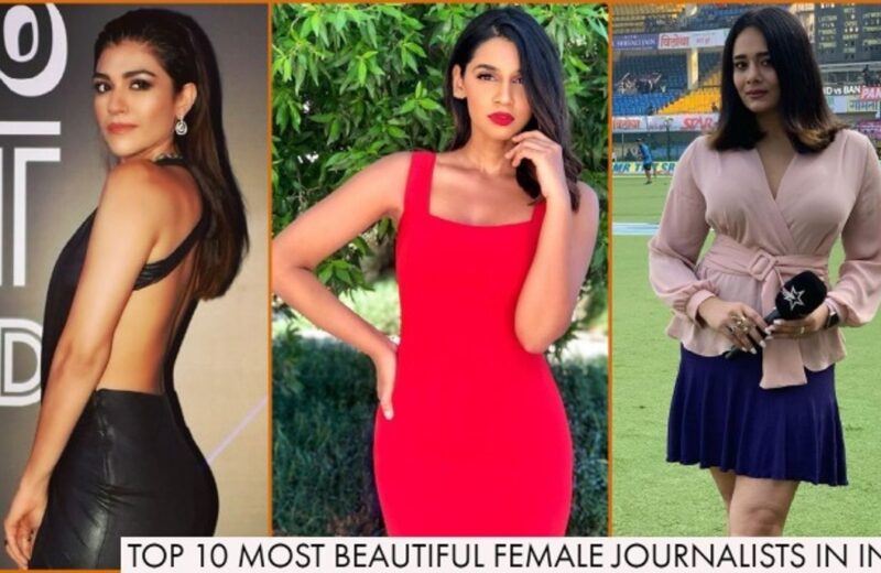 Top 10 Most Beautiful Female Journalists in India 2024