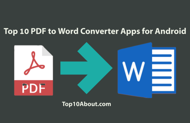 Top 10 PDF to Word Converter Apps for Android 2024