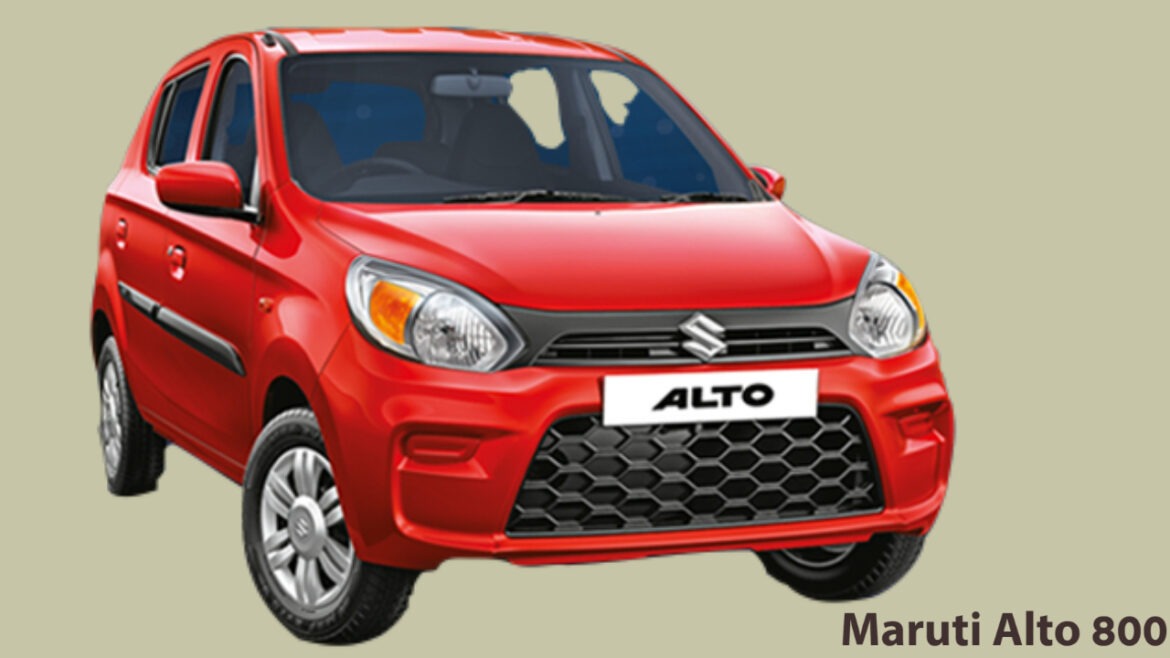 Maruti Alto 800- Top 10 Best Cheapest Cars in India