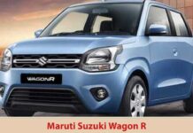 Maruti Suzuki Wagon R- Top 10 Best Mileage CNG Cars in India