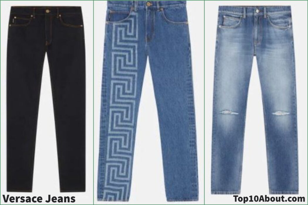 Versace Jeans- Top 10 Best and Popular Jeans Brands in the World