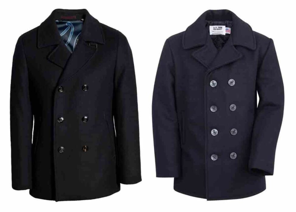 Peacoat- Top 10 Wardrobe Essentials Every Man Needs