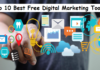 Top 10 Best Free Digital Marketing Tools