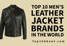 Top 10 Men's Leather Jacket Brands in the World