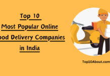 Top 10 Most Popular Online Food Delivery Companies in India