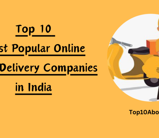 Top 10 Most Popular Online Food Delivery Companies in India